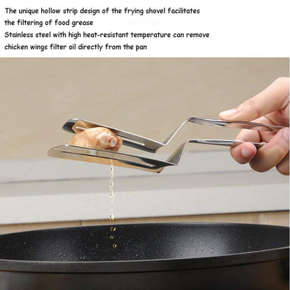 Multifunctional Food Clip Tongs Steak Fried Shovel�