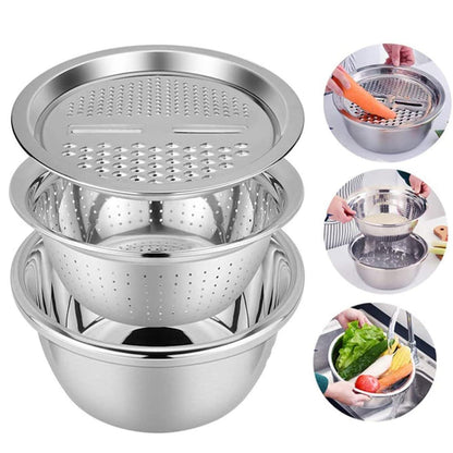 3 in 1 Colanders Set